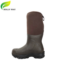 Cold Blinded Brown Neoprene rubber boots for snow